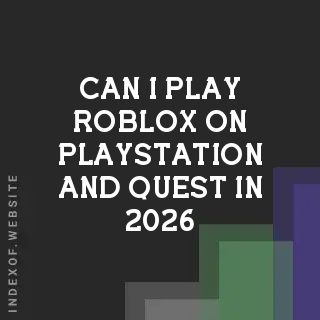 Can I play Roblox on PlayStation and Quest in 2026? Banners